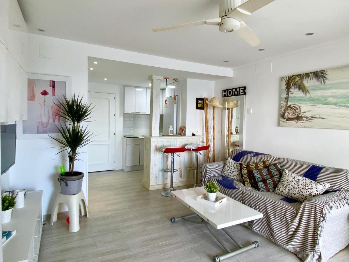Apartamento Fantástico Estudio En 1a Línea De Playa Con Piscina Almuñécar